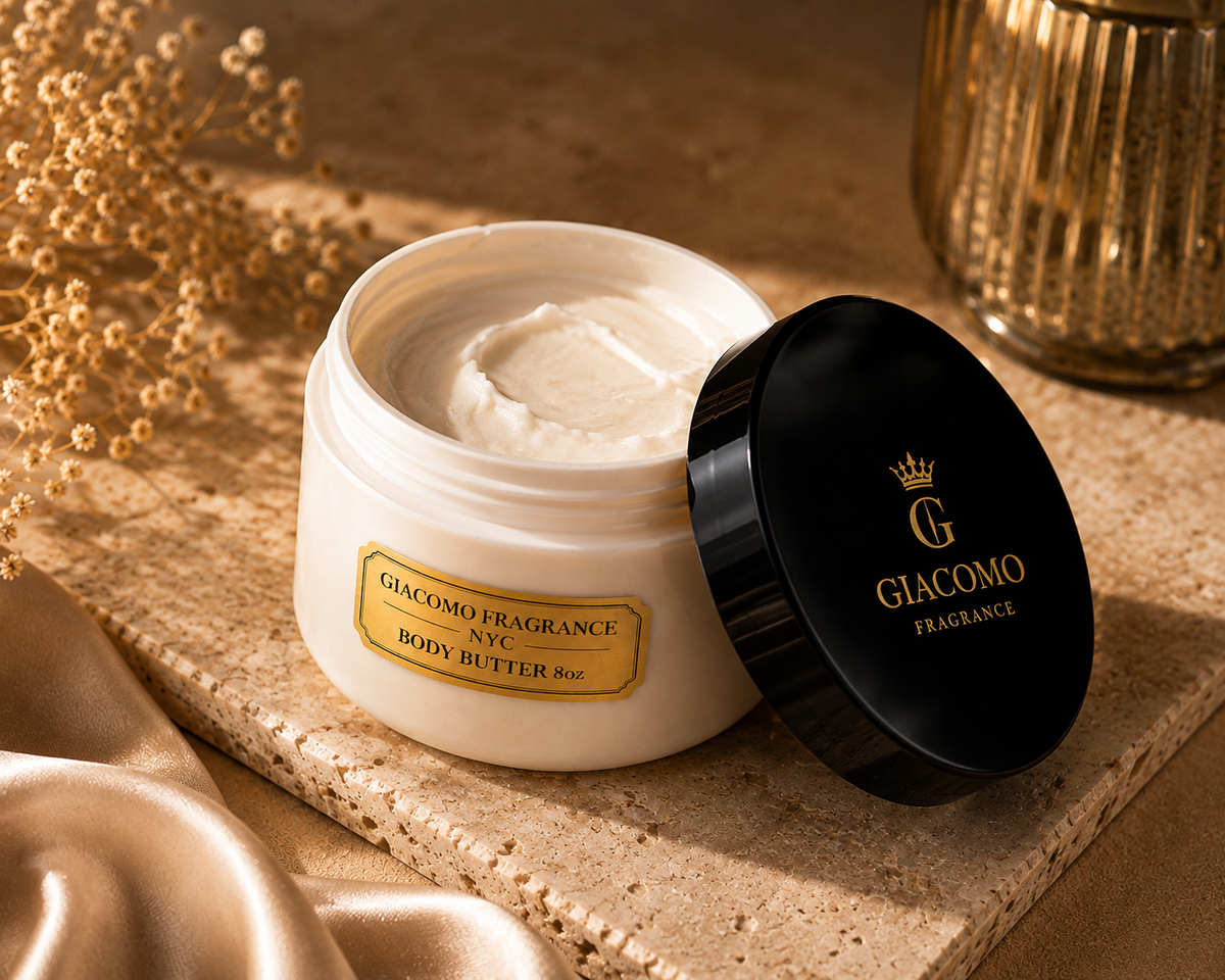Giacomo Fragrance – Luxury Nourishing Body Butter 8oz